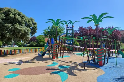 Parque infantil en Las Rozas