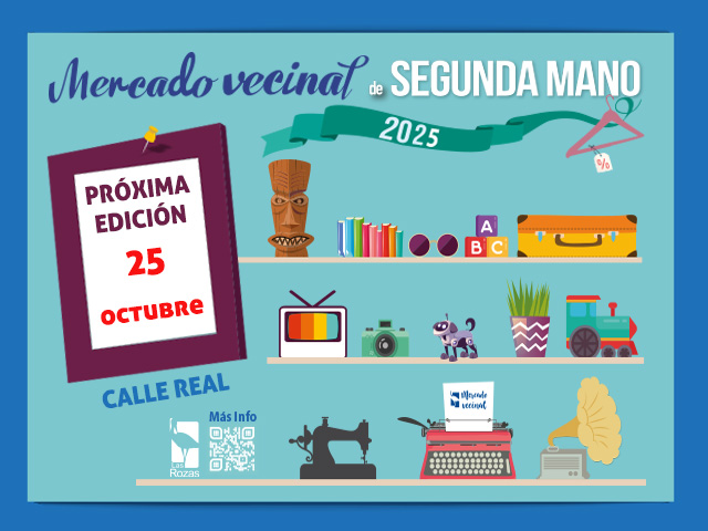 Mercado Vecinal de Segunda Mano octubre 2025