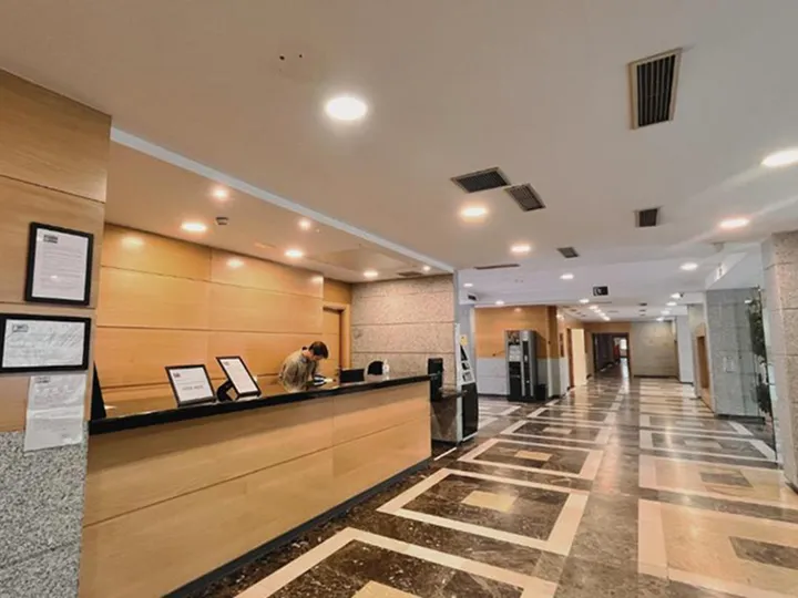Recepción del Hotel Apartamentos en Las Rozas