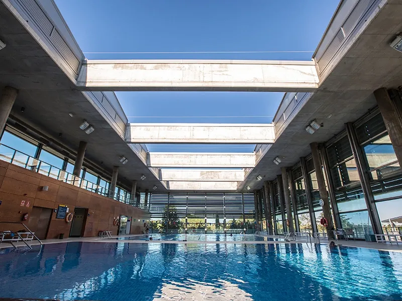 Imagen del Polideportivo de la Dehesa