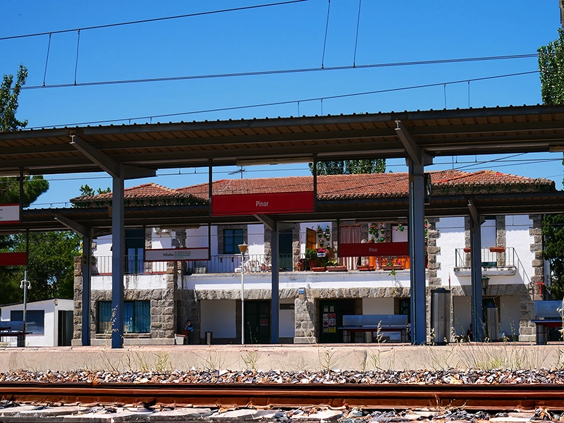 Tren en Las Rozas