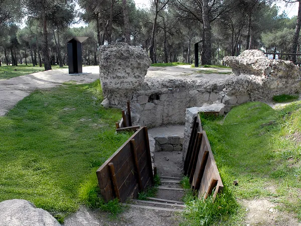 Imagen de los Bunkers de la Dehesa
