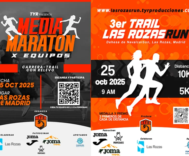 3º Trail Las RozasRun - Media maratón por equipos