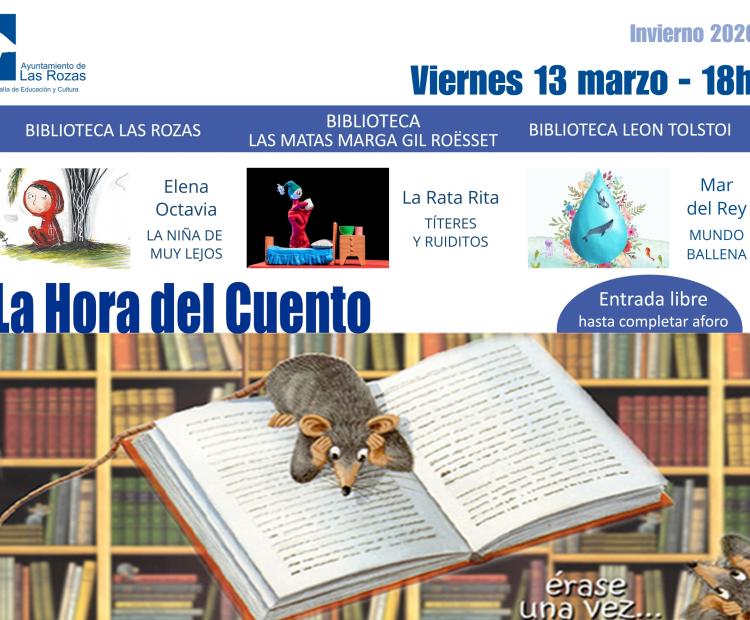 La Hora del Cuento 13 marzo