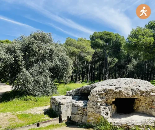Vista resumen de la ruta Bunkers de la Dehesa
