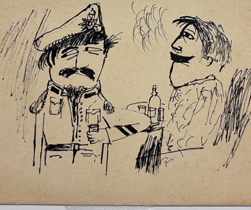 Exposición dibujos de Eduardo Arroyo