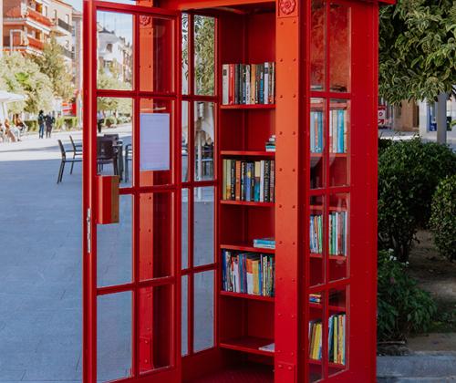 Nuevas cabinas de libros en Las rozas
